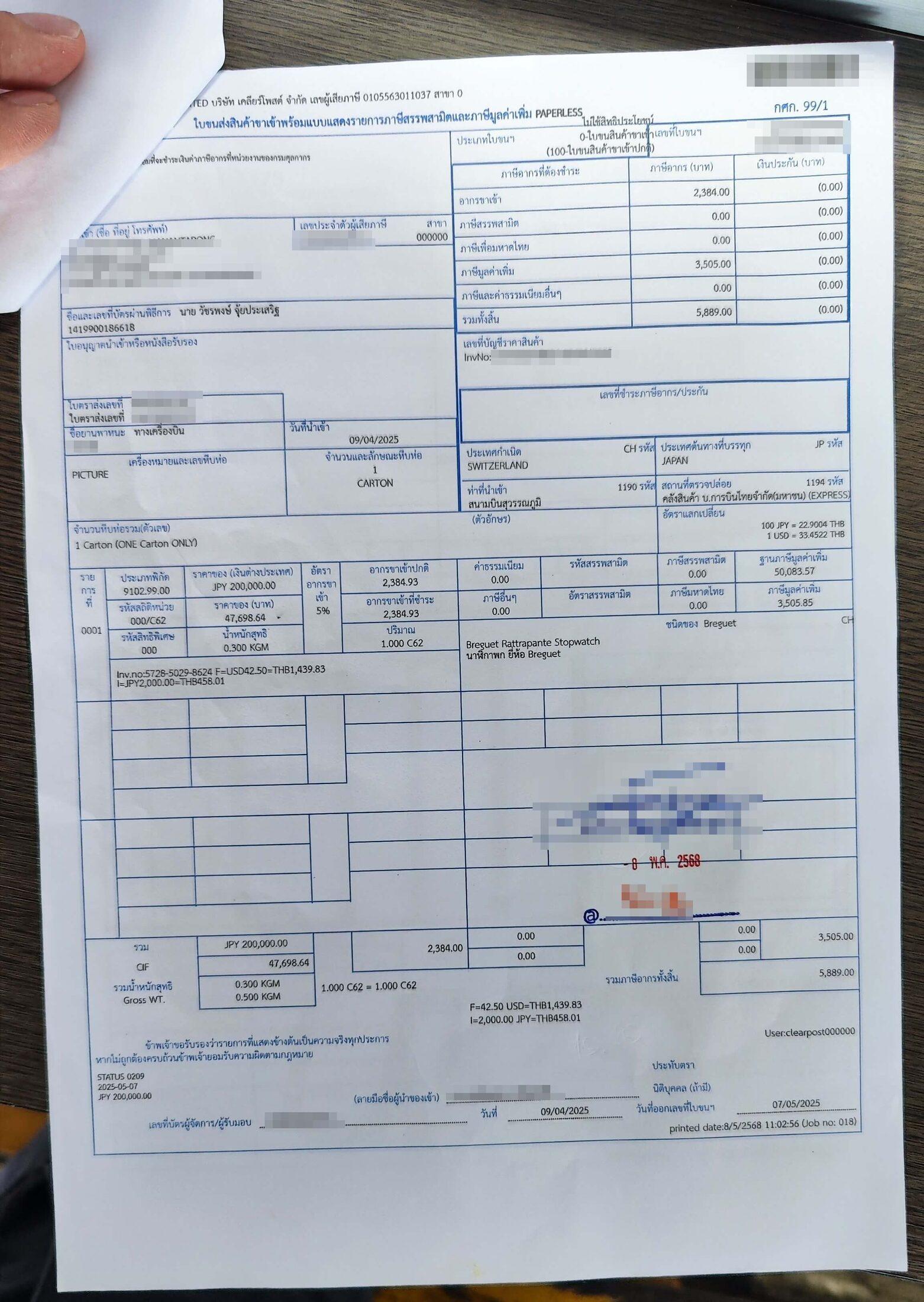 Guide visual: Thailand Customs Valuation Explained: How Duty and Tax Bases Are Determined