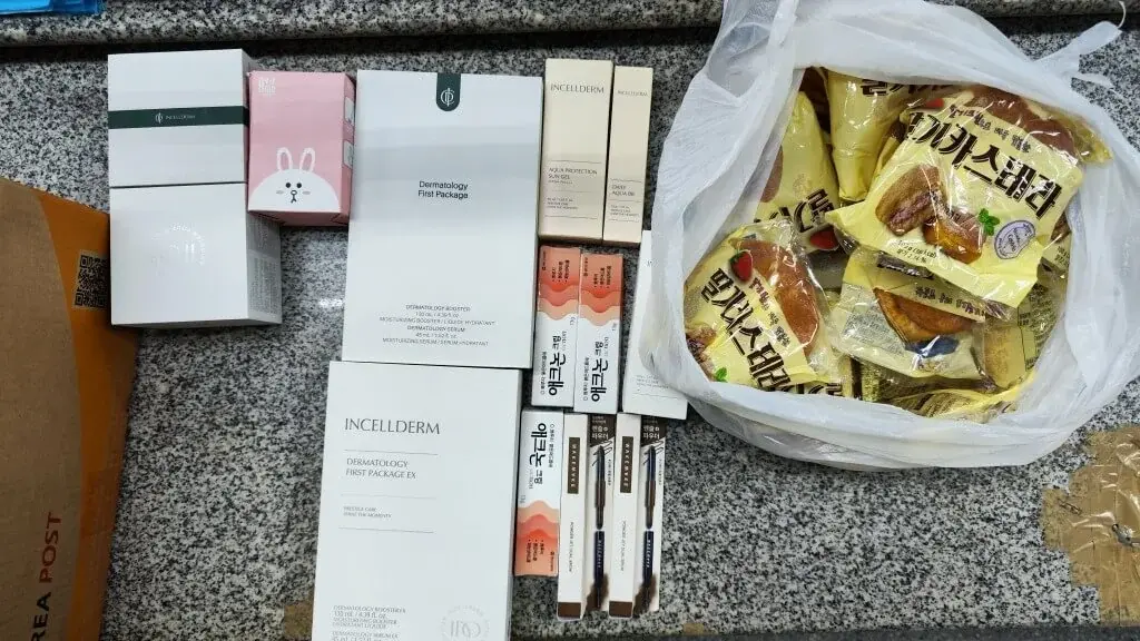 Cosmetics and packaged food from an FDA clearance case