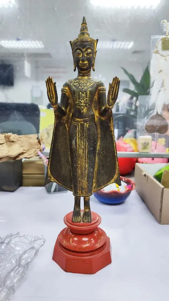 Buddha figure from an artifact import clearance case